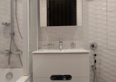 Ремонт ванной комнаты, улица Сулеймановой, Казань, работа 40 тыс. руб., материал на 91 тыс. руб.